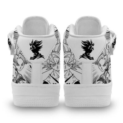Goku Ultra Instinct Sneakers Air Mid Dragon Ball Anime Shoes Mix Manga 2