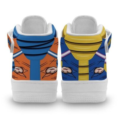 Goku and Vegeta Ki Blast Sneakers Air Mid Custom Dragon Ball Anime Shoes 2 Goku and Vegeta Ki Blast Sneakers Air Mid Custom Dragon Ball Anime Shoes 2