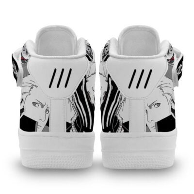 Hidan Sneakers Air Mid Custom Anime Shoes Mix Manga for Otaku 2