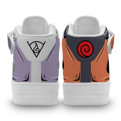 Hinata Hyuga and Nrt Uzumaki Sneakers Air Mid Custom Anime Shoes 2