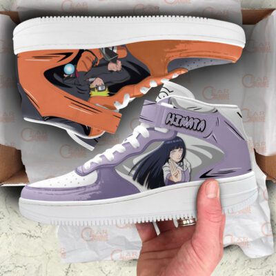 Hinata Hyuga and Nrt Uzumaki Sneakers Air Mid Custom Anime Shoes 3