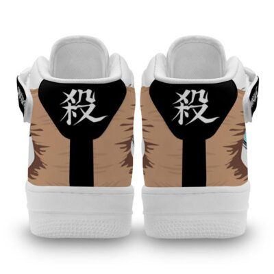 Inosuke Sneakers Air Mid Custom Anime Demon Slayer Shoes 2