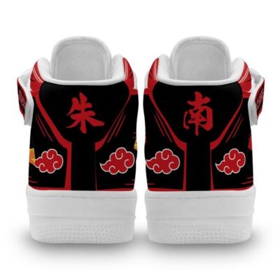 Itachi Uchiha and Kisame Sneakers Air Mid Custom Akatsuki Anime Shoes 2 Itachi Uchiha and Kisame Sneakers Air Mid Custom Akatsuki Anime Shoes 2