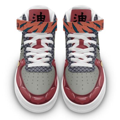 Jiraiya Skills Sneakers Air Mid Custom NRT Anime Shoes for Otaku 2