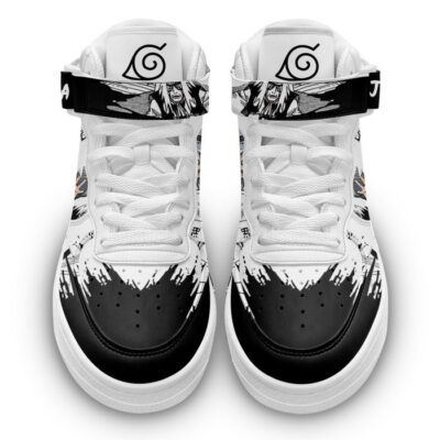 Jiraiya Sneakers Air Mid Custom Anime Shoes Mix Manga for Otaku 1