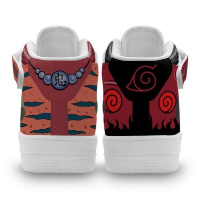Jiraiya and Nrt Uzumaki Sneakers Air Mid Custom Anime Shoes 3