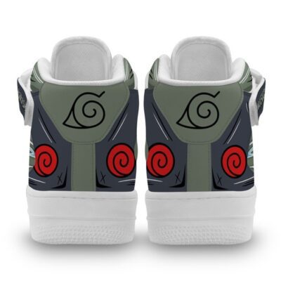 Kakashi Sneakers Air Mid Custom Anime Shoes for Otaku 3