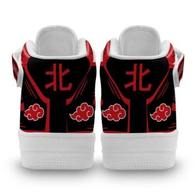 Kakuzu Sneakers Air Mid Custom Anime Akatsuki Shoes for Otaku 2