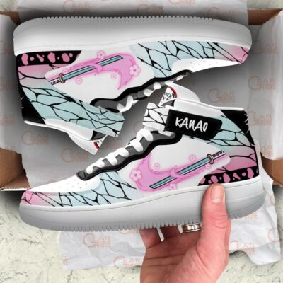 Kanao Sneakers Air Mid Custom Anime Demon Slayer Shoes 3