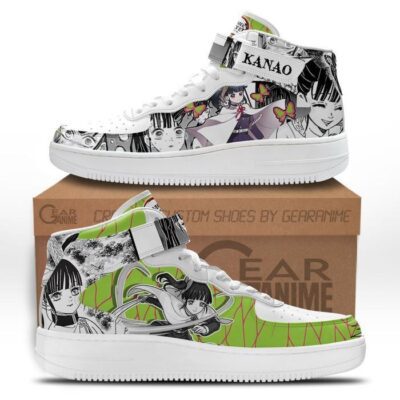 Kanao Sneakers Air Mid Demon Slayer Anime Shoes Mix Manga