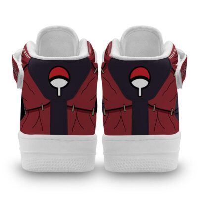 Madara Rinnegan and Sharingan Sneakers Air Mid Custom Anime Shoes 2