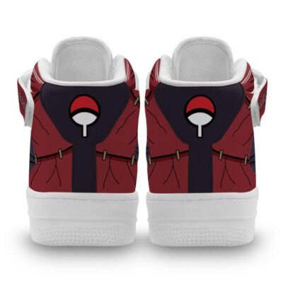 Madara Uchiha Weapon Sneakers Air Mid Custom Anime Shoes for Otaku 2