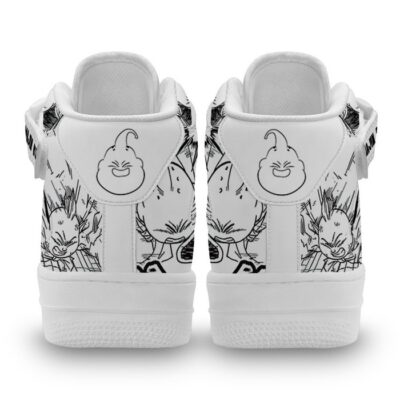 Majin Buu Sneakers Air Mid Custom Dragon Ball Anime Shoes Mix Manga 2 Majin Buu Sneakers Air Mid Custom Dragon Ball Anime Shoes Mix Manga 2