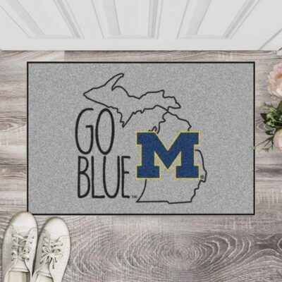 Michigan Southern Style Starter Mat - Doormat - Welcome Mat