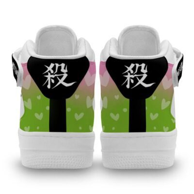 Mitsuri Sneakers Air Mid Custom Anime Demon Slayer Shoes 2