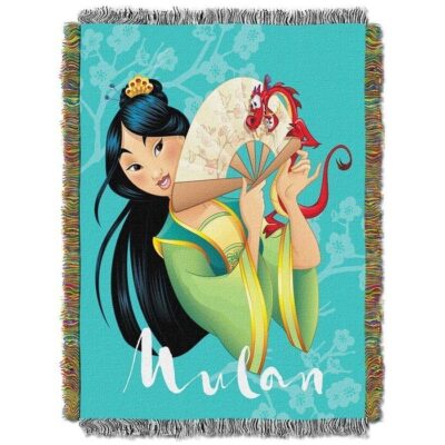 Mulan, Tradition Woven Tapestry Throw Blanket
