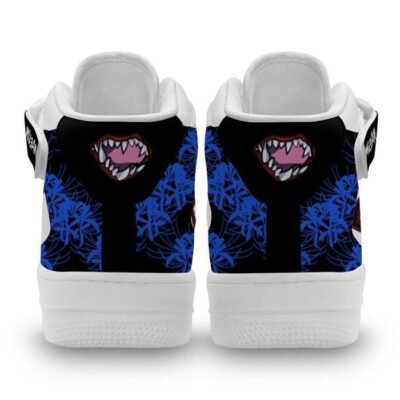 Muzan Kibutsuji Sneakers Air Mid Custom Anime Demon Slayer Shoes 2