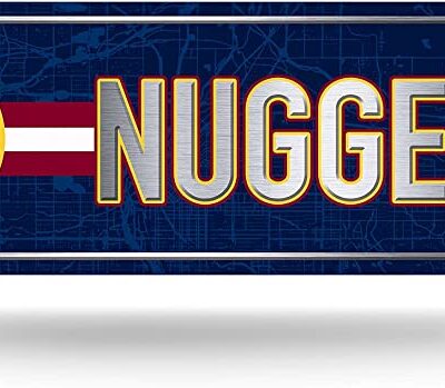 NBA Denver Nuggets Home Decor Metal Street Sign
