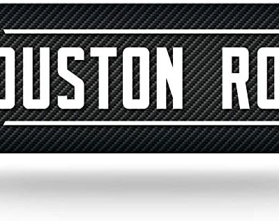 NBA Houston Rockets - Carbon Metal Street Sign Decor