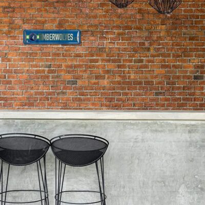 NBA Minnesota Timberwolves Home Decor Metal Street Sign 1