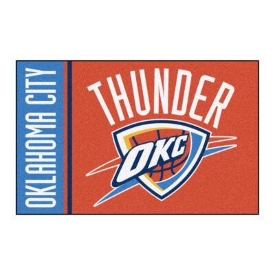 NBA - Oklahoma City Thunder Starter Mat - Doormat - Welcome Mat 1 NBA Oklahoma City Thunder Starter Mat Doormat Welcome Mat 1 1