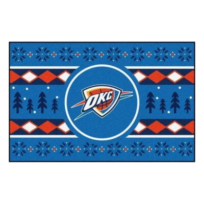 NBA - Oklahoma City Thunder Starter Mat - Doormat - Welcome Mat 1 NBA Oklahoma City Thunder Starter Mat Doormat Welcome Mat 1