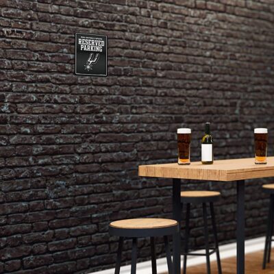 NBA San Antonio Spurs Carbon Fiber Carbon Fiber Metal Parking Sign Wall Decor Indoor Ourdoor 4 NBA San Antonio Spurs Carbon Fiber Carbon Fiber Metal Parking Sign Wall Decor Indoor Ourdoor 4