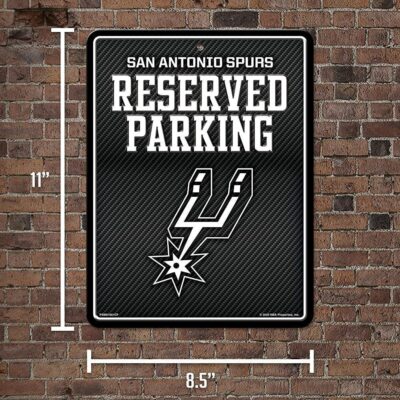 NBA San Antonio Spurs Carbon Fiber Carbon Fiber Metal Parking Sign Wall Decor Indoor Ourdoor 5 NBA San Antonio Spurs Carbon Fiber Carbon Fiber Metal Parking Sign Wall Decor Indoor Ourdoor 5