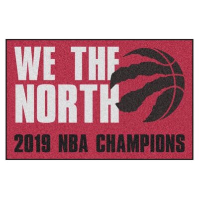 NBA Toronto Raptors 2019 NBA Finals Champions Starter Mat Doormat Welcome Mat 1