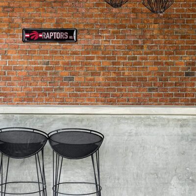 NBA Toronto Raptors Home Decor Metal Street Sign 1
