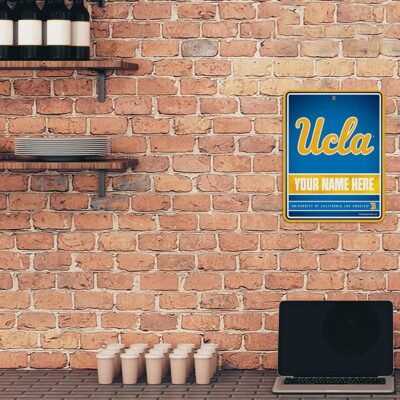 NCAA California-Los Angeles Bruins Personalized Custom Metal Parking Sign Wall Decor Indoor Ourdoor 2 NCAA California Los Angeles Bruins Personalized Custom Metal Parking Sign Wall Decor Indoor Ourdoor 2