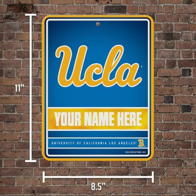 NCAA California-Los Angeles Bruins Personalized Custom Metal Parking Sign Wall Decor Indoor Ourdoor 5 NCAA California Los Angeles Bruins Personalized Custom Metal Parking Sign Wall Decor Indoor Ourdoor 5