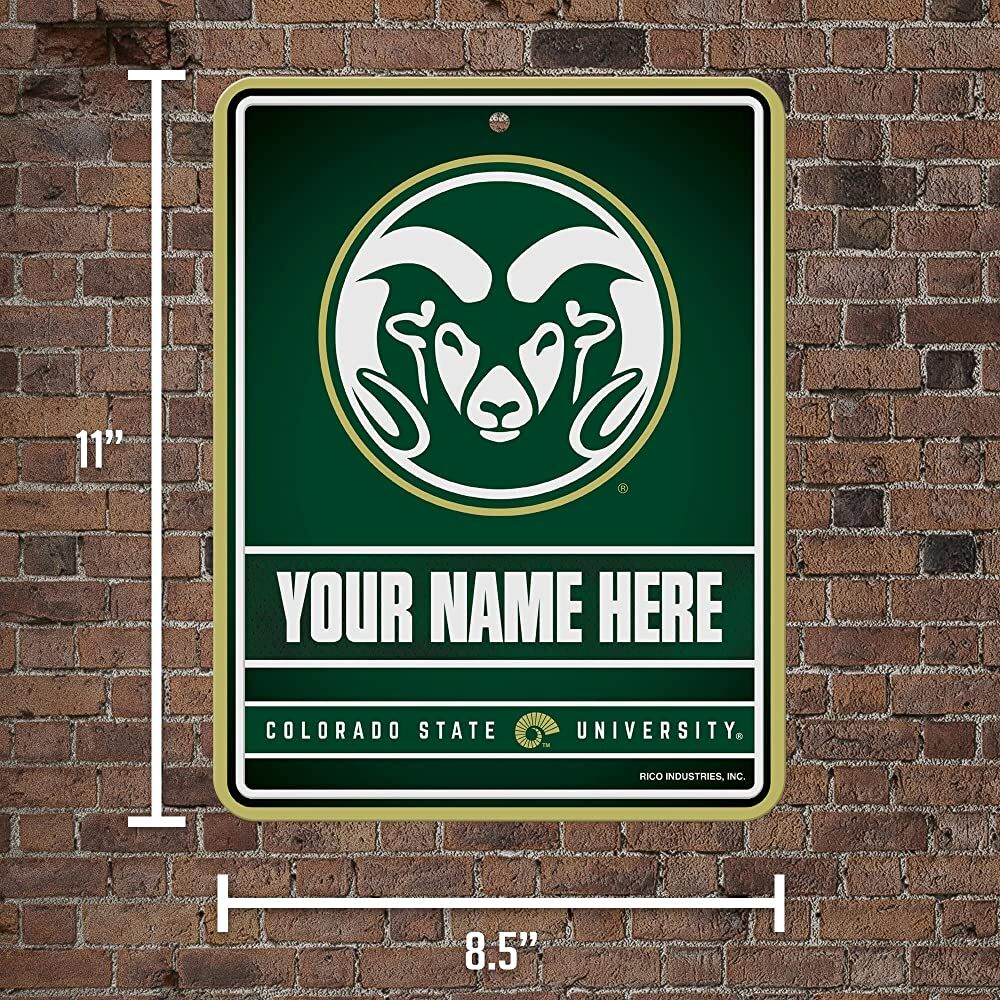 NCAA-Colorado-State-Rams-Personalized-Custom-Metal-Parking-Sign-Wall-Decor-Indoor-Ourdoor-5 NCAA Colorado State Rams Personalized Custom Metal Parking Sign Wall Decor Indoor Ourdoor 5