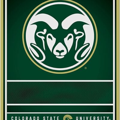 NCAA Colorado State Rams Personalized Custom Metal Parking Sign Wall Decor Indoor Ourdoor 6 NCAA Colorado State Rams Personalized Custom Metal Parking Sign Wall Decor Indoor Ourdoor 6