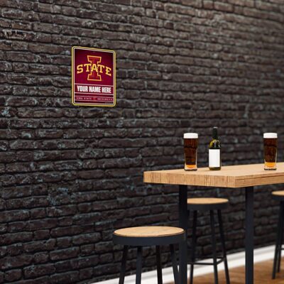NCAA Iowas State Cyclones Personalized Custom Metal Parking Sign Wall Decor Indoor Ourdoor 4 NCAA Iowas State Cyclones Personalized Custom Metal Parking Sign Wall Decor Indoor Ourdoor 4