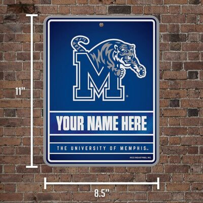 NCAA Memphis Tigers Personalized Custom Metal Parking Sign Wall Decor Indoor Ourdoor 5 NCAA Memphis Tigers Personalized Custom Metal Parking Sign Wall Decor Indoor Ourdoor 5