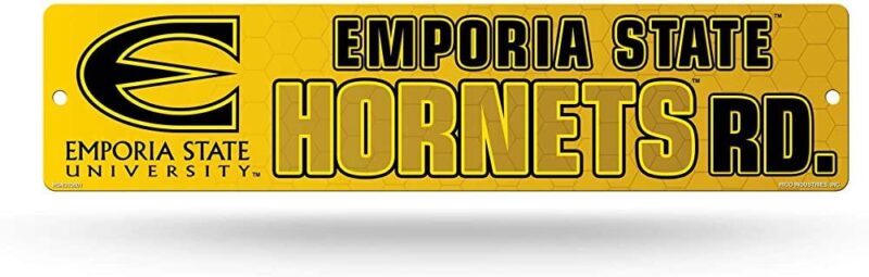 NCAA Metal Street Sign Decor Emporia State Hornets