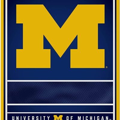 NCAA Michigan Wolverines Personalized Custom Metal Parking Sign Wall Decor Indoor Ourdoor 6 NCAA Michigan Wolverines Personalized Custom Metal Parking Sign Wall Decor Indoor Ourdoor 6