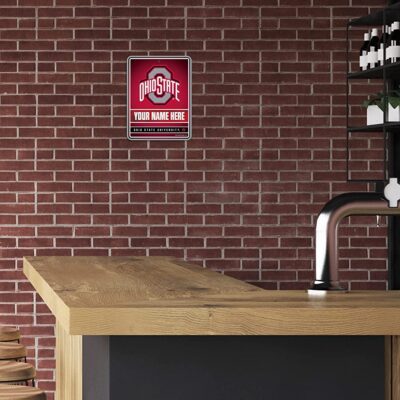 NCAA Ohio State Buckeyes Personalized Custom Metal Parking Sign Wall Decor Indoor Ourdoor 3 NCAA Ohio State Buckeyes Personalized Custom Metal Parking Sign Wall Decor Indoor Ourdoor 3