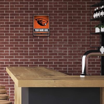 NCAA Oregon State Beavers Personalized Custom Metal Parking Sign Wall Decor Indoor Ourdoor 3 NCAA Oregon State Beavers Personalized Custom Metal Parking Sign Wall Decor Indoor Ourdoor 3