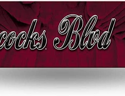 NCAA South Carolina Fighting Gamecocks Metal Street Sign Decor