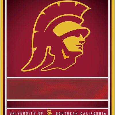 NCAA Southern California Trojans Personalized Custom Metal Parking Sign Wall Decor Indoor Ourdoor 6