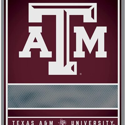 NCAA Texas A&M Aggies Personalized Custom Metal Parking Sign Wall Decor Indoor Ourdoor 6 NCAA Texas AM Aggies Personalized Custom Metal Parking Sign Wall Decor Indoor Ourdoor 6