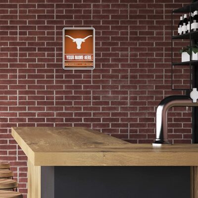 NCAA Texas Longhorns Personalized Custom Metal Parking Sign Wall Decor Indoor Ourdoor 3 NCAA Texas Longhorns Personalized Custom Metal Parking Sign Wall Decor Indoor Ourdoor 3