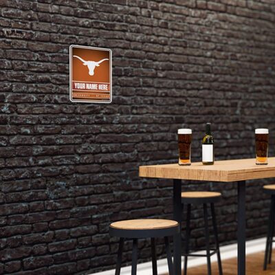 NCAA Texas Longhorns Personalized Custom Metal Parking Sign Wall Decor Indoor Ourdoor 4 NCAA Texas Longhorns Personalized Custom Metal Parking Sign Wall Decor Indoor Ourdoor 4