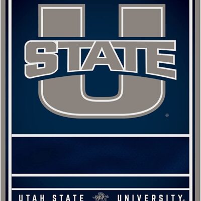 NCAA Utah State Aggies Personalized Custom Metal Parking Sign Wall Decor Indoor Ourdoor 6 NCAA Utah State Aggies Personalized Custom Metal Parking Sign Wall Decor Indoor Ourdoor 6