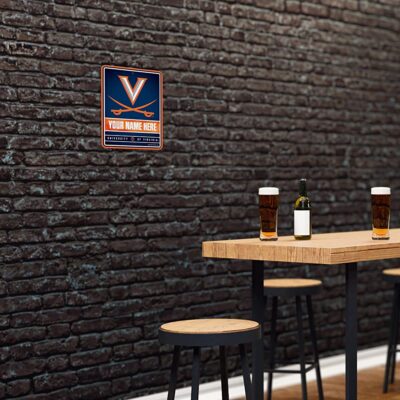 NCAA Virginia Cavaliers Personalized Custom Metal Parking Sign Wall Decor Indoor Ourdoor 4 NCAA Virginia Cavaliers Personalized Custom Metal Parking Sign Wall Decor Indoor Ourdoor 4
