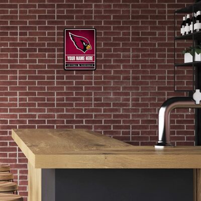 NFL Arizona Cardinals Personalized Custom Metal Parking Sign Wall Decor Indoor Ourdoor 3 NFL Arizona Cardinals Personalized Custom Metal Parking Sign Wall Decor Indoor Ourdoor 3