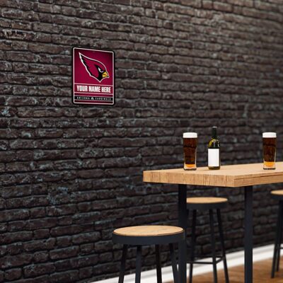 NFL Arizona Cardinals Personalized Custom Metal Parking Sign Wall Decor Indoor Ourdoor 4 NFL Arizona Cardinals Personalized Custom Metal Parking Sign Wall Decor Indoor Ourdoor 4