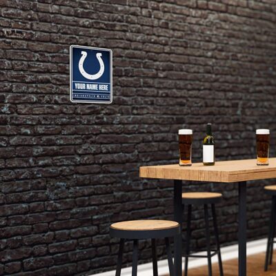 NFL Indianapolis Colts Personalized Custom Metal Parking Sign Wall Decor Indoor Ourdoor 4 NFL Indianapolis Colts Personalized Custom Metal Parking Sign Wall Decor Indoor Ourdoor 4